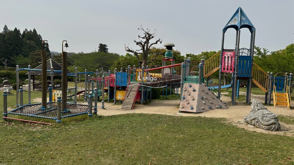 じゅらくの里の大きな遊具