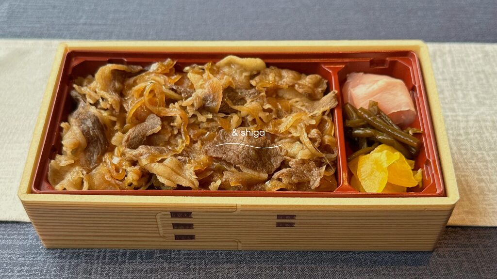 近江スエヒロの近江牛黄金の牛めし弁当
