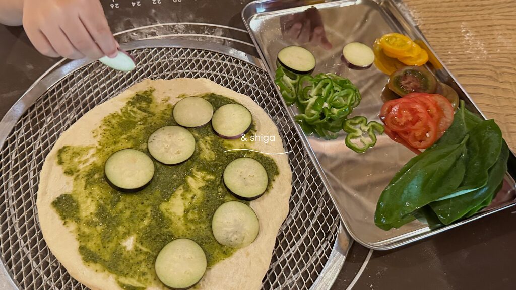 シンビオシスファーム夏野菜ピザ